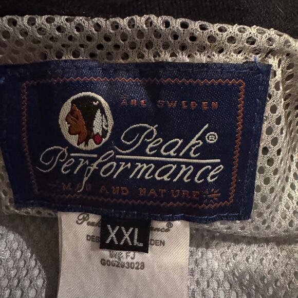 Vintage Peak Performance Gore Windstopper Windbreaker Jacket‎ Men XXL 2XL - Picture 7 of 14